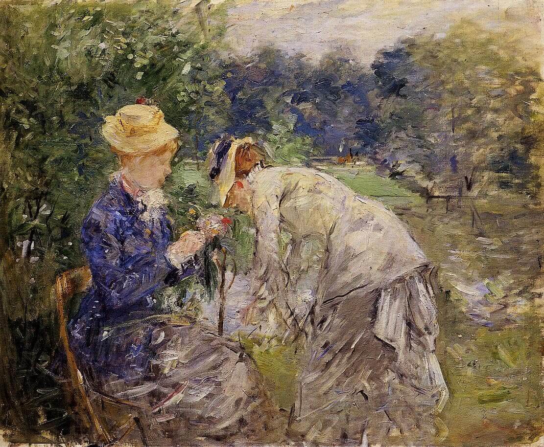 “Bolonės miške” sukurta Berthe Morisot